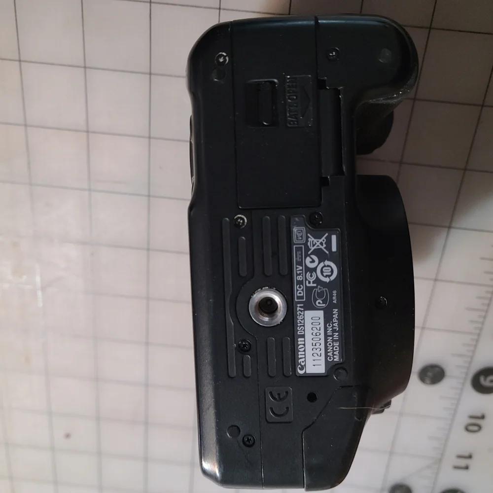 Canon EOS Rebel T7 Black Camera Body